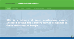 Desktop Screenshot of greensolutionsnetwork.com