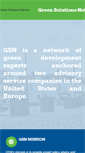 Mobile Screenshot of greensolutionsnetwork.com